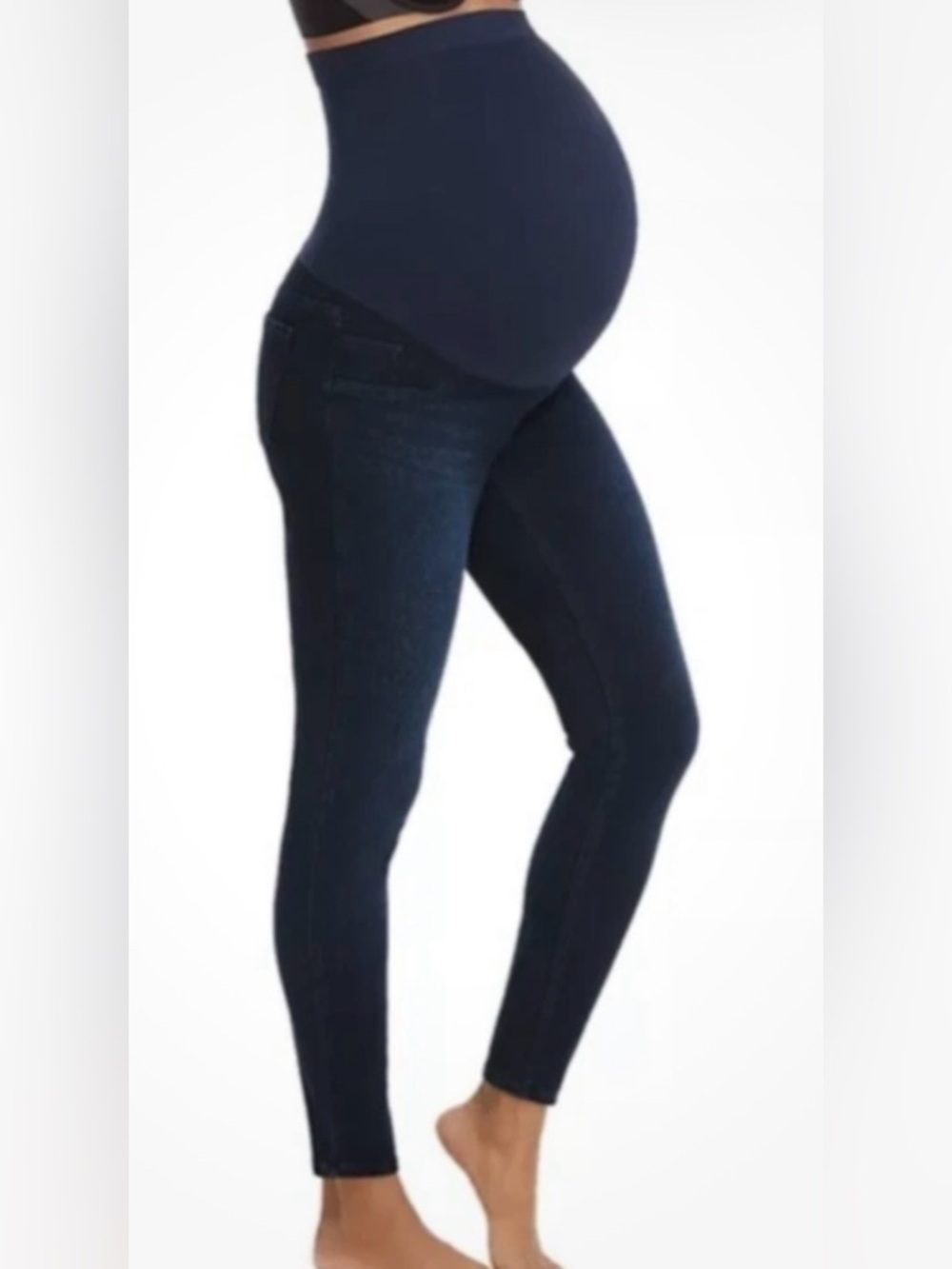 SPANX Dark Blue Maternity Jeggings Size  XSmall